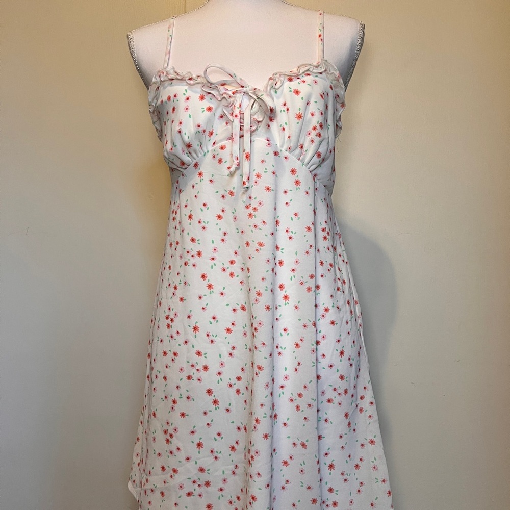 Floral White dress